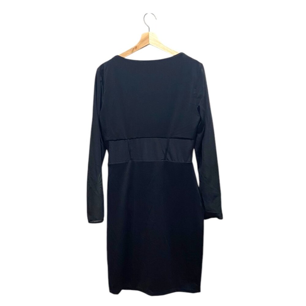 Popilush Sheer Waist Dress Black Size XXL NWT - Picture 15 of 16